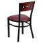 Chaise de restaurant en métal Jyun-1254358255