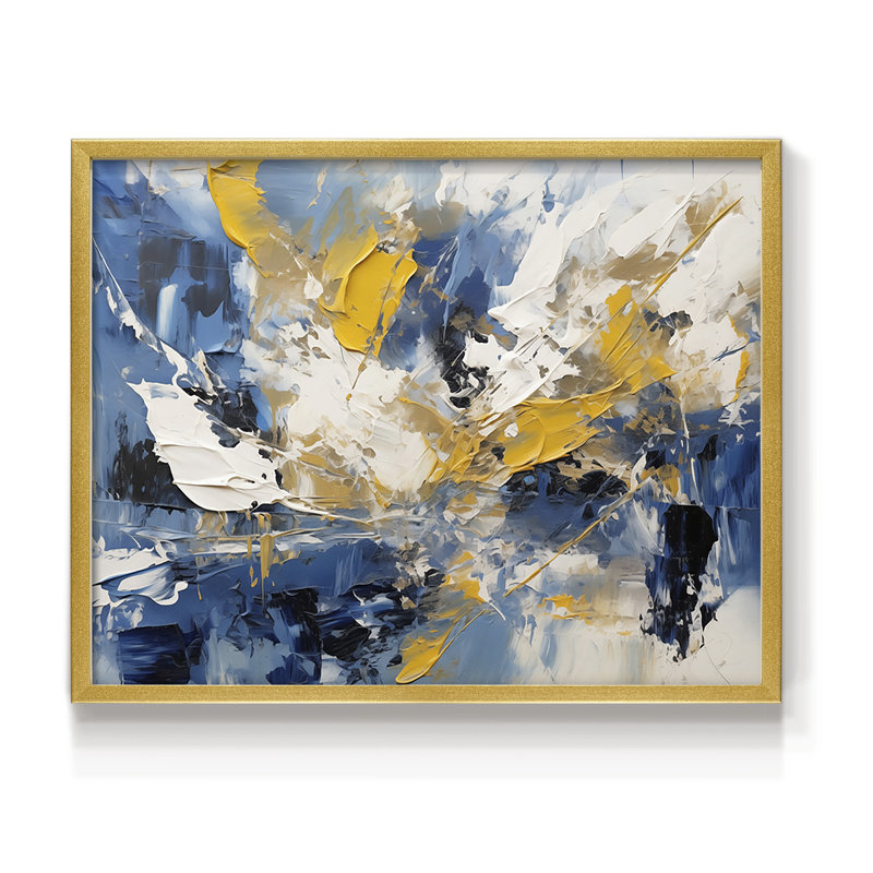 Abstract Series-CXLVI -Framed Print - Restickable