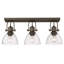 Plafonnier semi-encastré 3 lumières 25,13 po Bales-761918237-761918236