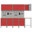 Work Cabinet Set with Drawer with Shelf-615935715