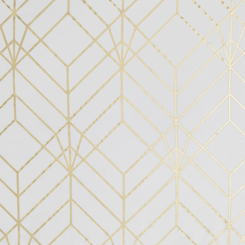 Deco Semi Sheer Curtains / Drapes Single Panel, 48" W x 63" L