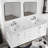 Bathroom Undermount Ceramic Sink With 3 Faucet Holes
