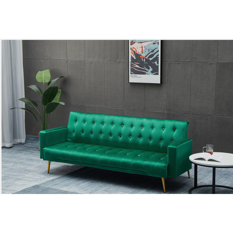 Canapé-lit - Vert, Vert