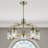 Derrick 5 - Light Steel Dimmable Classic / Traditional Chandelier-1680577467