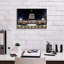 «Utah State Capitol Nighttime» par Epic Portfolio, art mural sur toile, 18 po x 12 po-1103752385