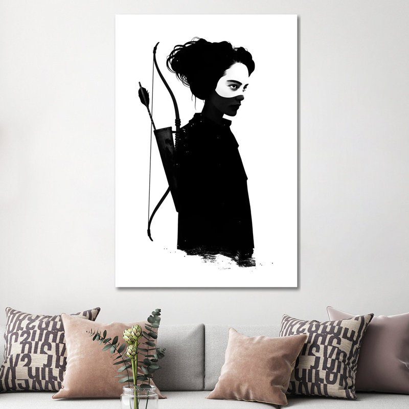 Four Of Hearts by Ruben Ireland - Wrapped Canvas Gallery-Wrapped Canvas Giclée, 152.5 cm H x 101.5 cm W