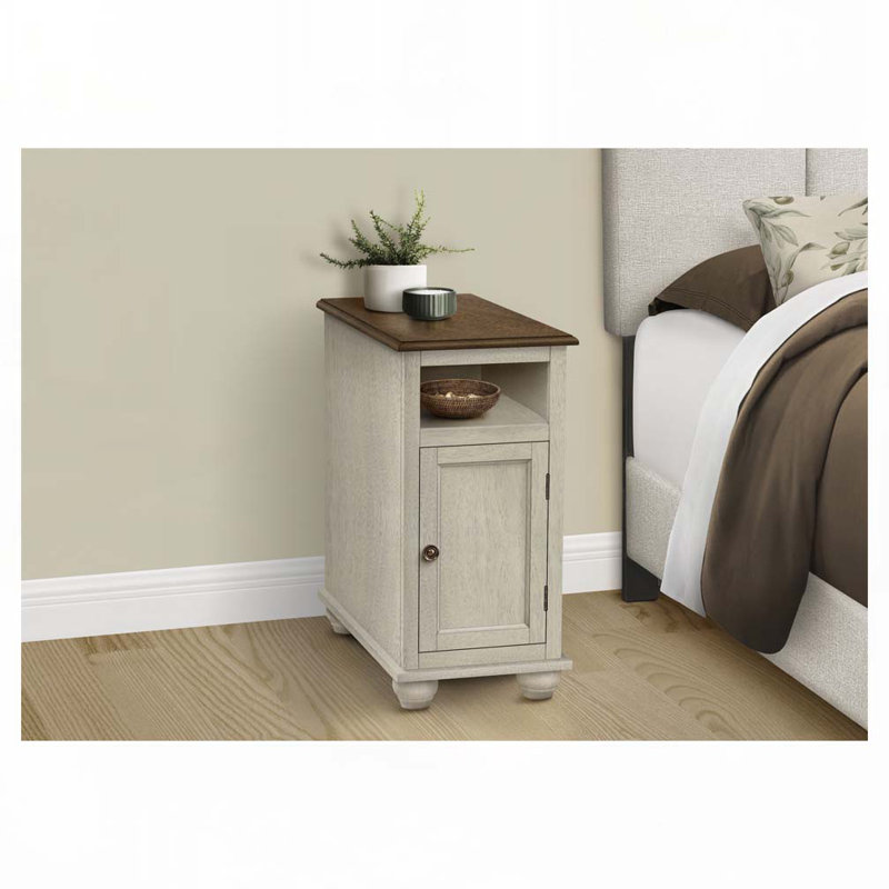 Table d'appoint avec rangement, table de bout, table d'appoint et table de chevet