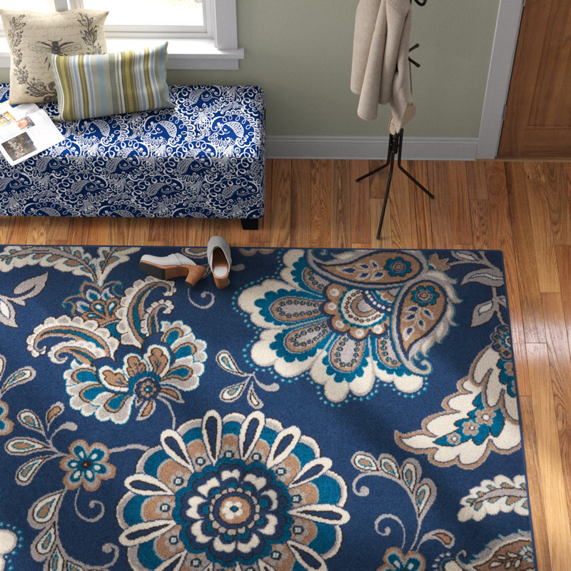 Caffey Floral Rug, Rectangle 9'2" x 12'5"