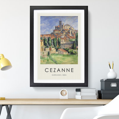 Gardanne Vol.2 by Paul Cezanne - 1 Piece Single Picture Frame Wall Art