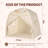 Large Kids Teepee Tent with Star Lights & Flags - Indoor Toddler Playhouse for Boys & Girls | Canopy for Playroom, Bedroom - Perfect Gift Toy (Cream)-124507897-124507894
