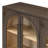4-Door Large Storage Sideboard Buffet Cabinet With Glass Doors, Arched Cabinet With Adjustable Shelves For Kitchen, Dining Room And Living Room-182001881