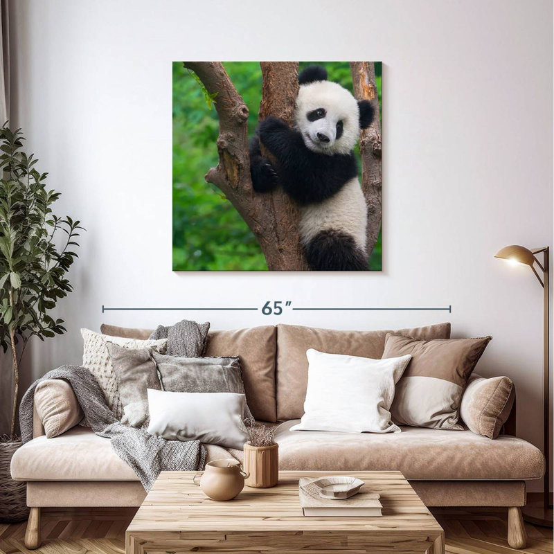 Bramble adorable panda, H 39 po x l 39 po