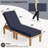 Wynee Outdoor 4'' Chaise Lounge Cushion-1875924014-1875924029