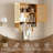 Bamboo Medicine Cabinets with Adjustable Shelves-1148946409