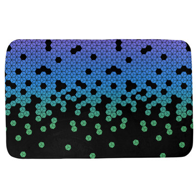 Leffel Memory Foam Non-Slip Bath Rug