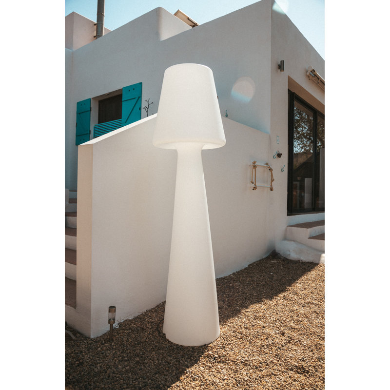 Rearick 65'' Plug-in Integrated LED Outdoor Floor Lamp