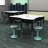 Adjustable Bow-Tie Open-Front School Desks with Whiteboard Top and Book Box (Set of 2)-88499665