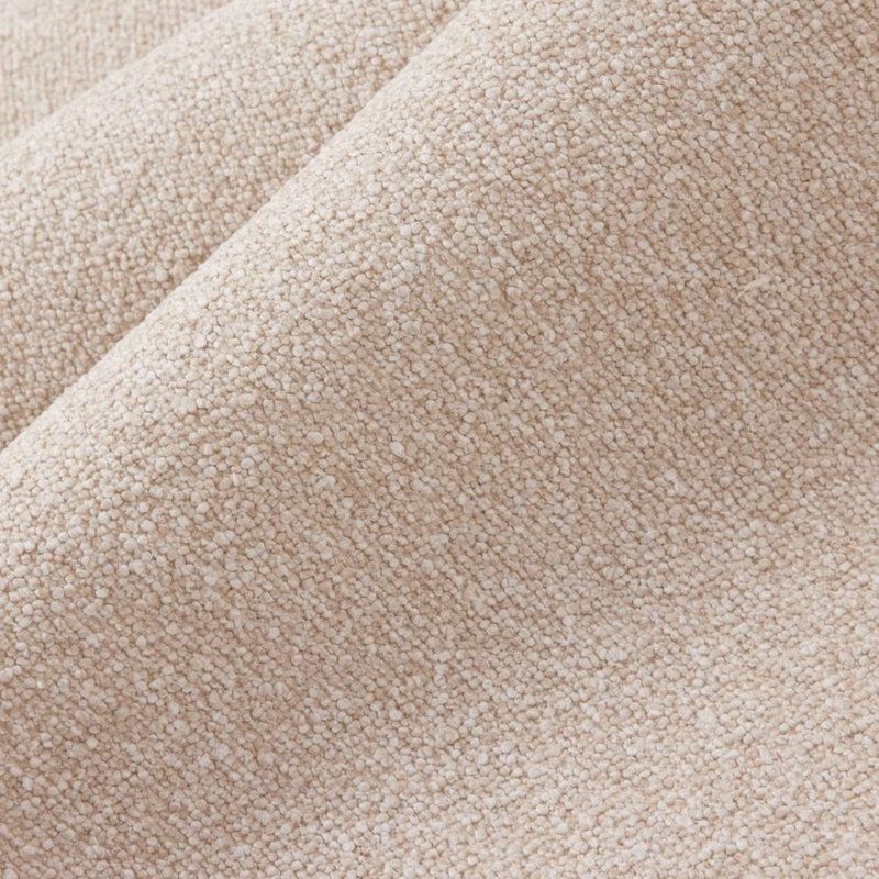 Riley Ottoman, Neutral 1353-92 Polyester, Dune
