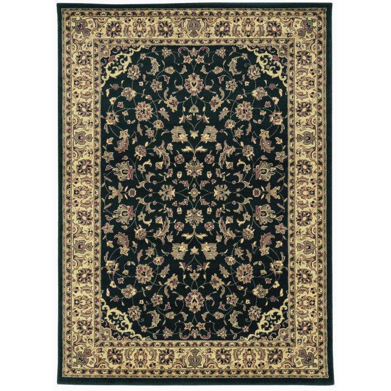 Oriental Indoor Rug, Rectangle 3'3" x 4'11"
