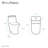Ivy One-Piece Elongated Toilet Vortex Dual-Flush 1.1/1.6 gpf-54187596-99987771-99988544