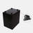 15.3'' Wide 3 -Drawer Mobile Steel File Cabinet-1570557946