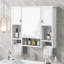 Armoire de rangement murale moderne 35 po x 28 po-731140828