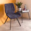 Chaise d'appoint rembourrée Lilah-894248412