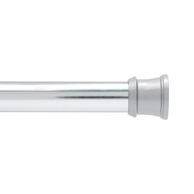 Kenney Twist & Fit No Tools Tension Shower Curtain Rod, 36-63"