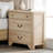 Haikey 3-Drawer Nightstand， Large Drawers End Table-660056518-669381682