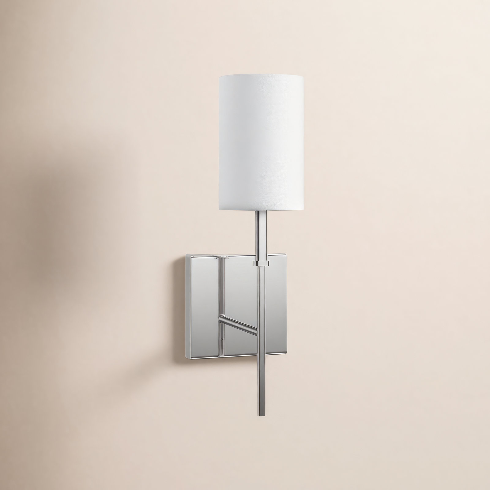 Rowley 1-Light Dimmable Bath Sconce, Brushed Nickel