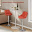 Swivel Upholstered Adjustable Height Counter Stool-61655926-134966911