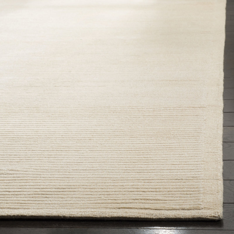 Tapis en soie et laine noué à la main Ronalyn, Rectangle 9 pi x 12 pi