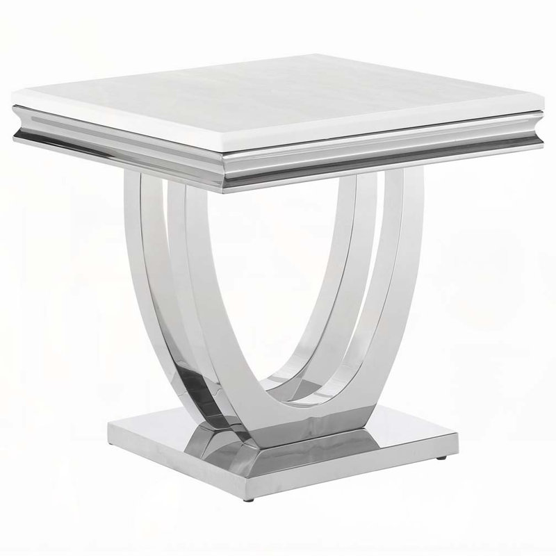 Table de bout carrée en U Durante