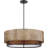 East Clevedon 5-Light Dimmable Steel Drum Chandelier