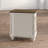 Heraldas Solid Wood Top End Table
