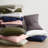 Nena 100% Linen Standard Solid Colour Quilt Set-2017077851-2017077841