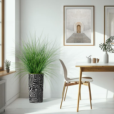 Arbre à oignon en soie - Plantes artificielles dans la décoration de sol extérieure moderne