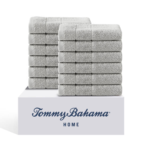Tommy Bahama Home Hula Beach 100% Cotton Striped Shower Curtain ...