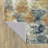 Meltzer Power Loom Yellow/Gray/Blue Machine Washable Area Rug Mat-573993589