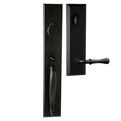 Ensemble de poignées Charleston Bravura 980G-931 avec levier Huntsville en bronze huilé - R