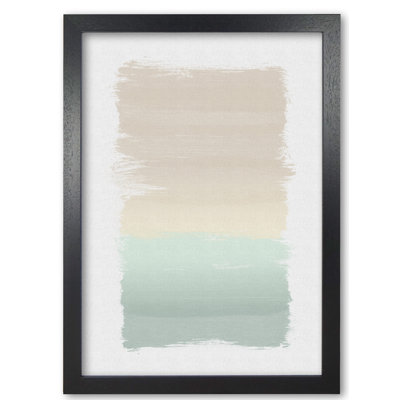 Pastel Abstract 1 Piece Wall Art