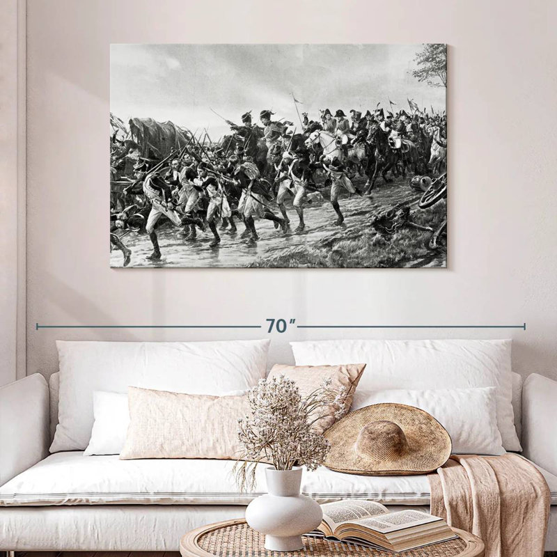 Keiri Napoleon Battle, 32" H x 48" W