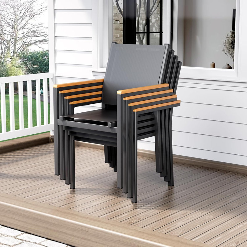 Patio Dining, Black