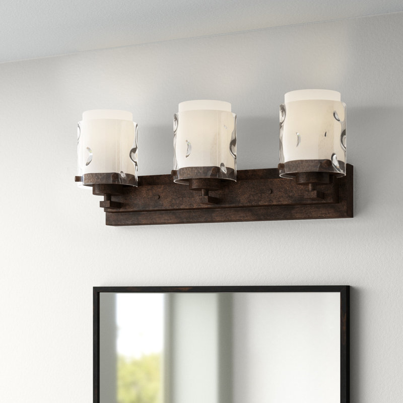 Éclairage pour meuble-lavabo 3 lumières Aahaan