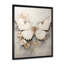 Minimalisme, papillon beige - art mural papillon-163591282-163591177