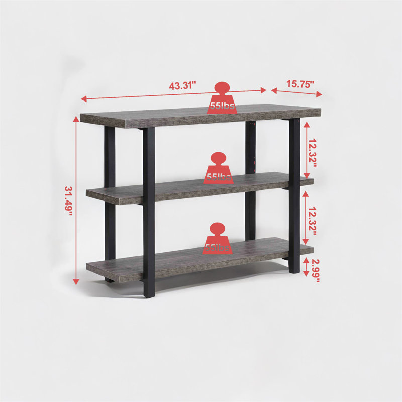 Console de 43,31 po
