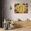 Art sur toile tendue par Red Barrel Studio Klee, Paul Gallery, Tree and Architecture, Rhythms-1938401534