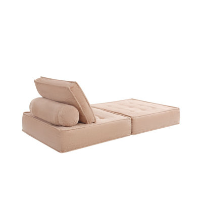 66.9 inch modular sofa, single seater, double-layer multi-combination, skin-friendly fabric, DIY suitable for living rooms, study rooms, bedrooms, and other spaces.