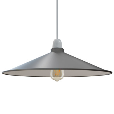 19.05cm H Metal Cone Lamp Shade ( Screw On )