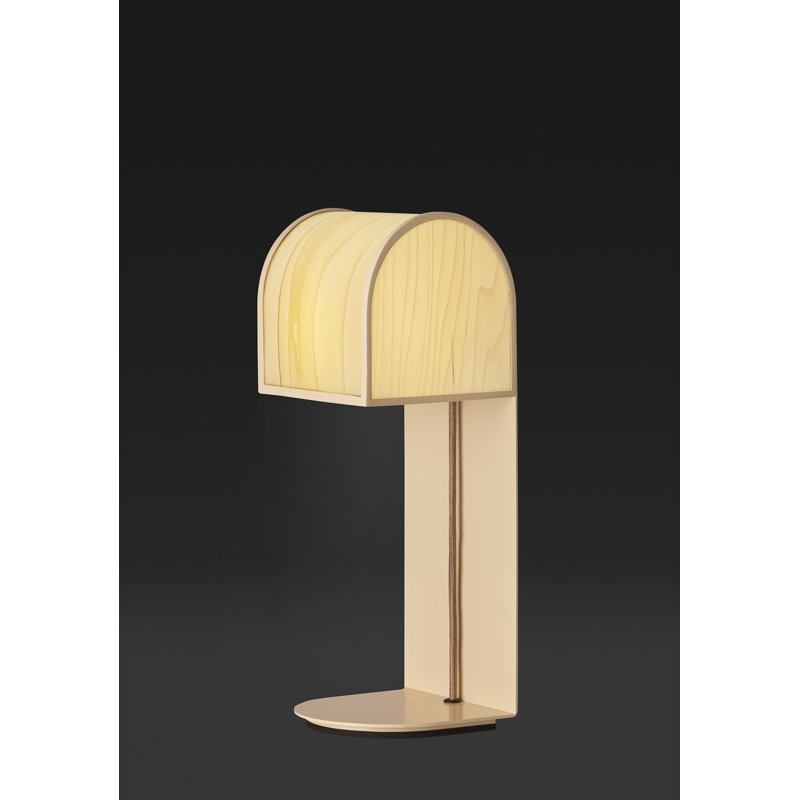 Osca Bedside, Natural White, Matte Ivory